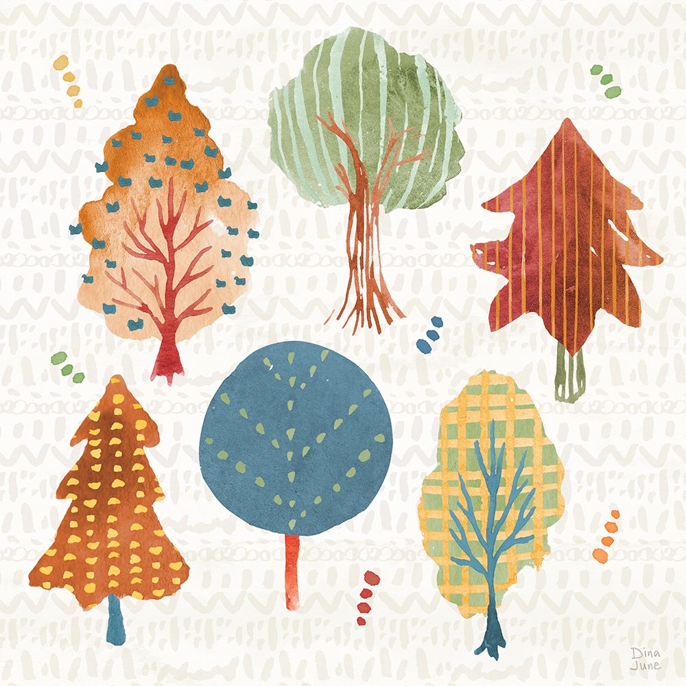 Harvest Whimsy II art print by Dina June for $57.95 CAD