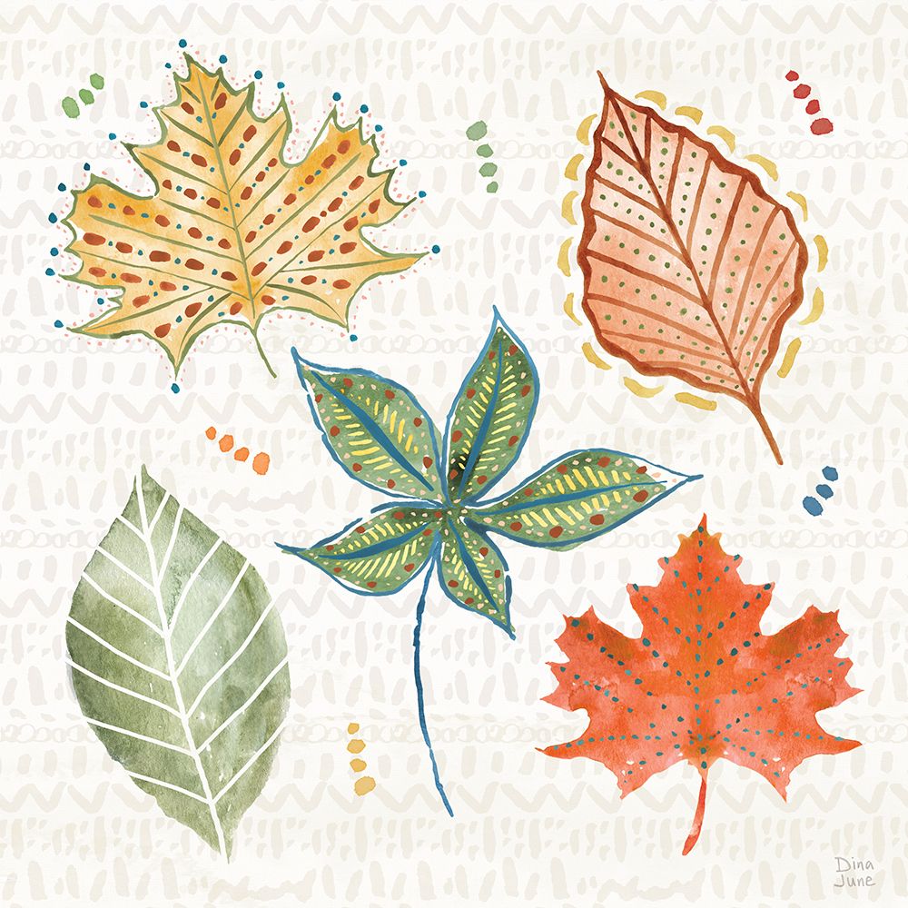 Harvest Whimsy V art print by Dina June for $57.95 CAD