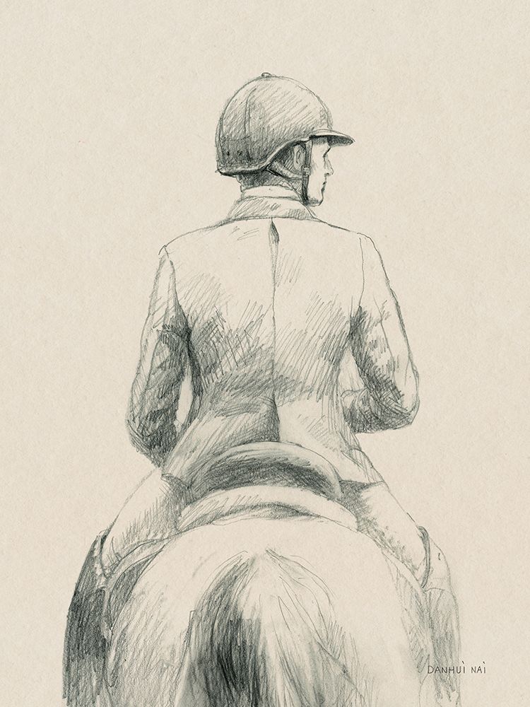 English Rider I art print by Danhui Nai for $57.95 CAD