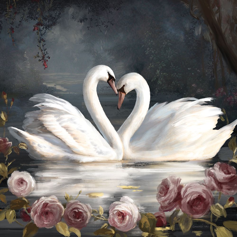 Swan Lake art print by Danhui Nai for $57.95 CAD