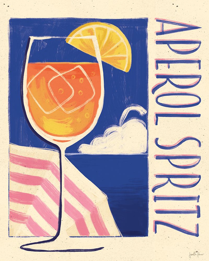Cocktails I art print by Janelle Penner for $57.95 CAD