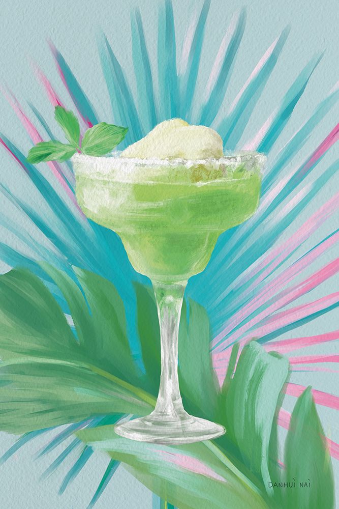 Tropical Cocktails III art print by Danhui Nai for $57.95 CAD
