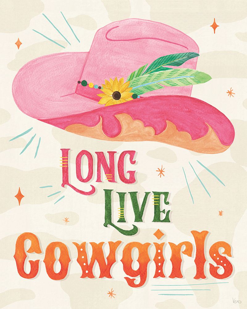 Cowgirl Club III art print by Veronique Charron for $57.95 CAD