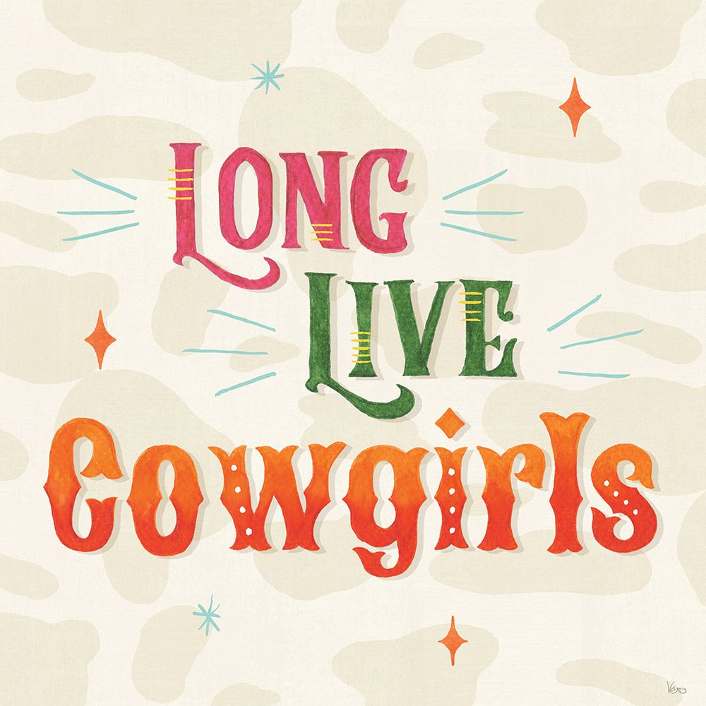 Cowgirl Club V art print by Veronique Charron for $57.95 CAD