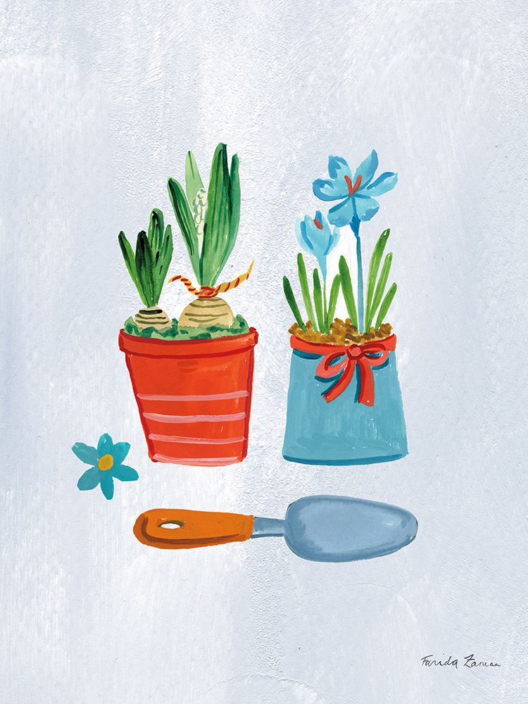 In the Garden II art print by Farida Zaman for $57.95 CAD