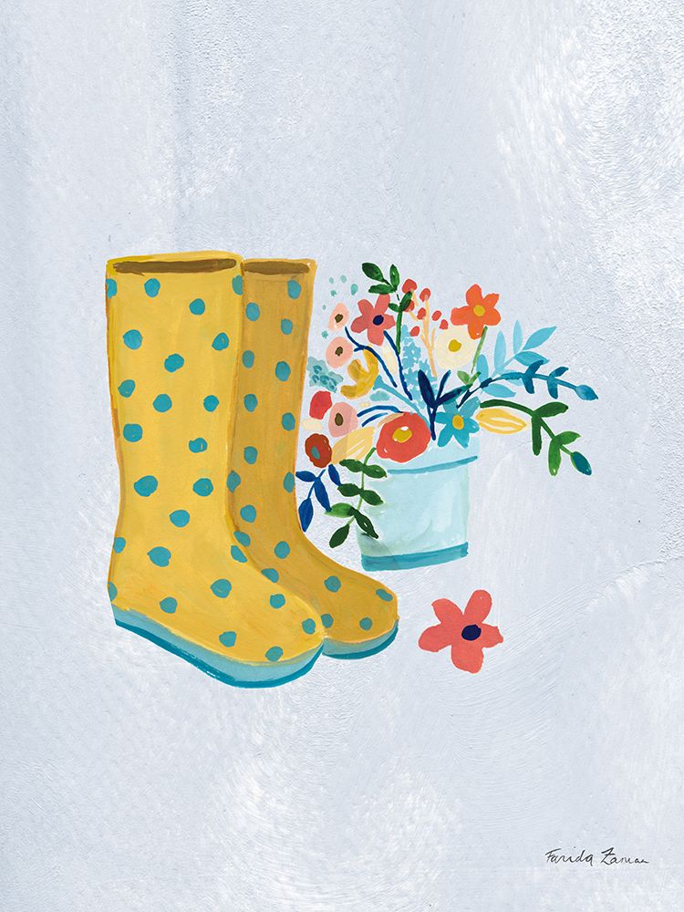 In the Garden IV art print by Farida Zaman for $57.95 CAD