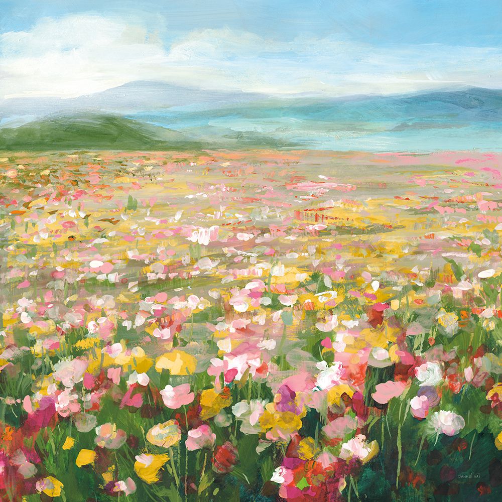 Headland Wildflowers v2 art print by Danhui Nai for $57.95 CAD