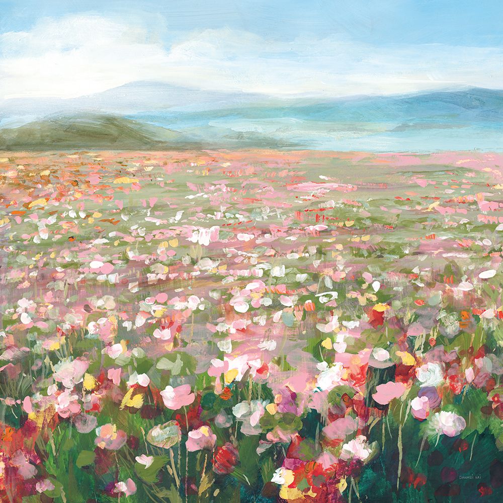 Headland Wildflowers v3 art print by Danhui Nai for $57.95 CAD