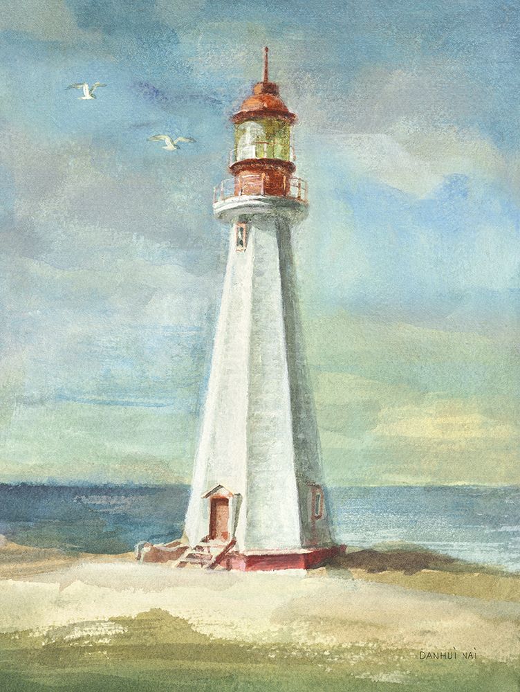 Lighthouse III art print by Danhui Nai for $57.95 CAD