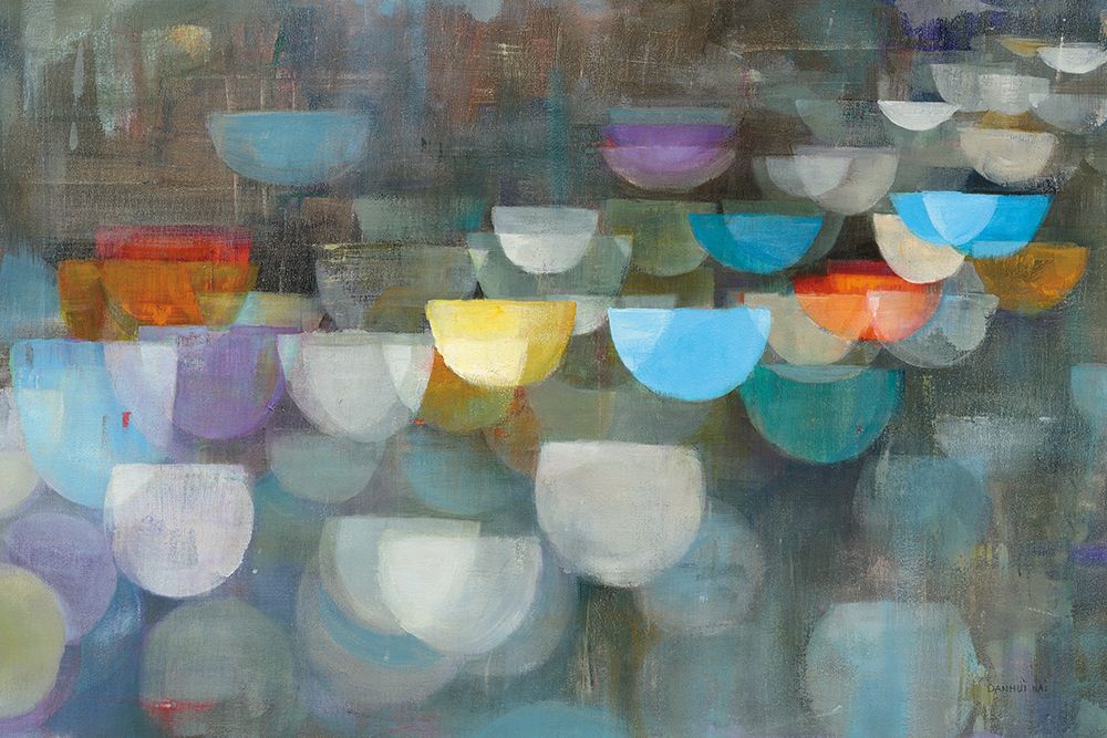 Blurry Lights Crop art print by Danhui Nai for $57.95 CAD