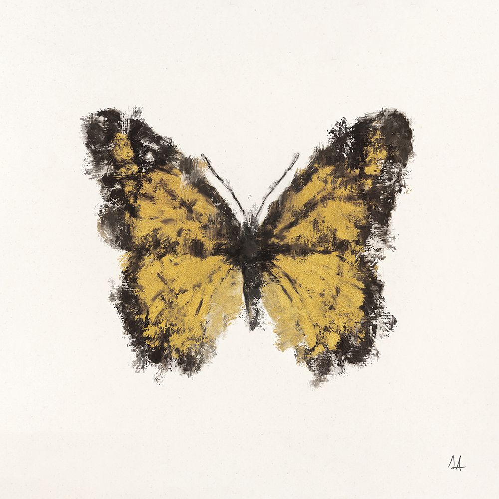 Golden Wings II art print by Sarah Adams for $57.95 CAD