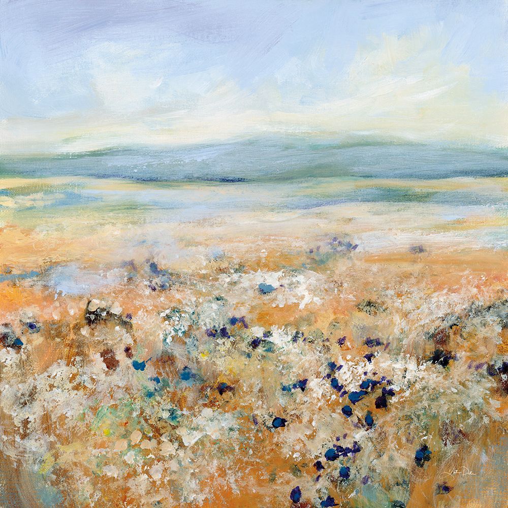 Indigo Meadow art print by Katrina Pete for $57.95 CAD