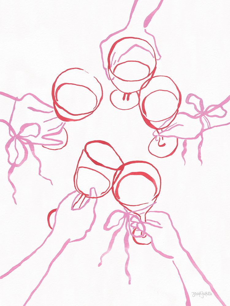 Cocktail Party III art print by Jenaya Jackson for $57.95 CAD