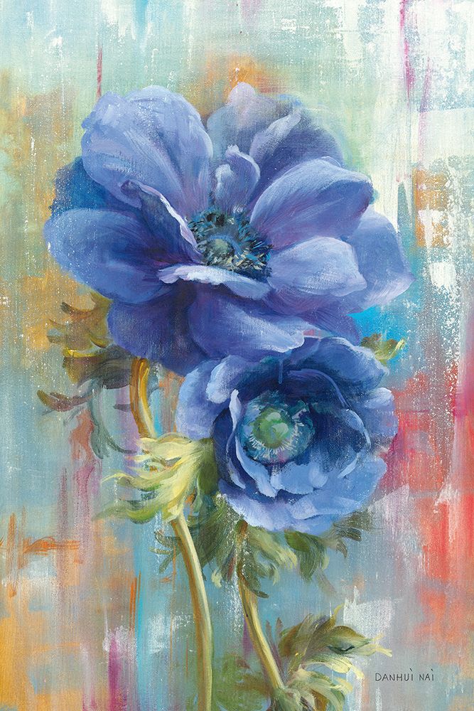 Rich Anemones II art print by Danhui Nai for $57.95 CAD