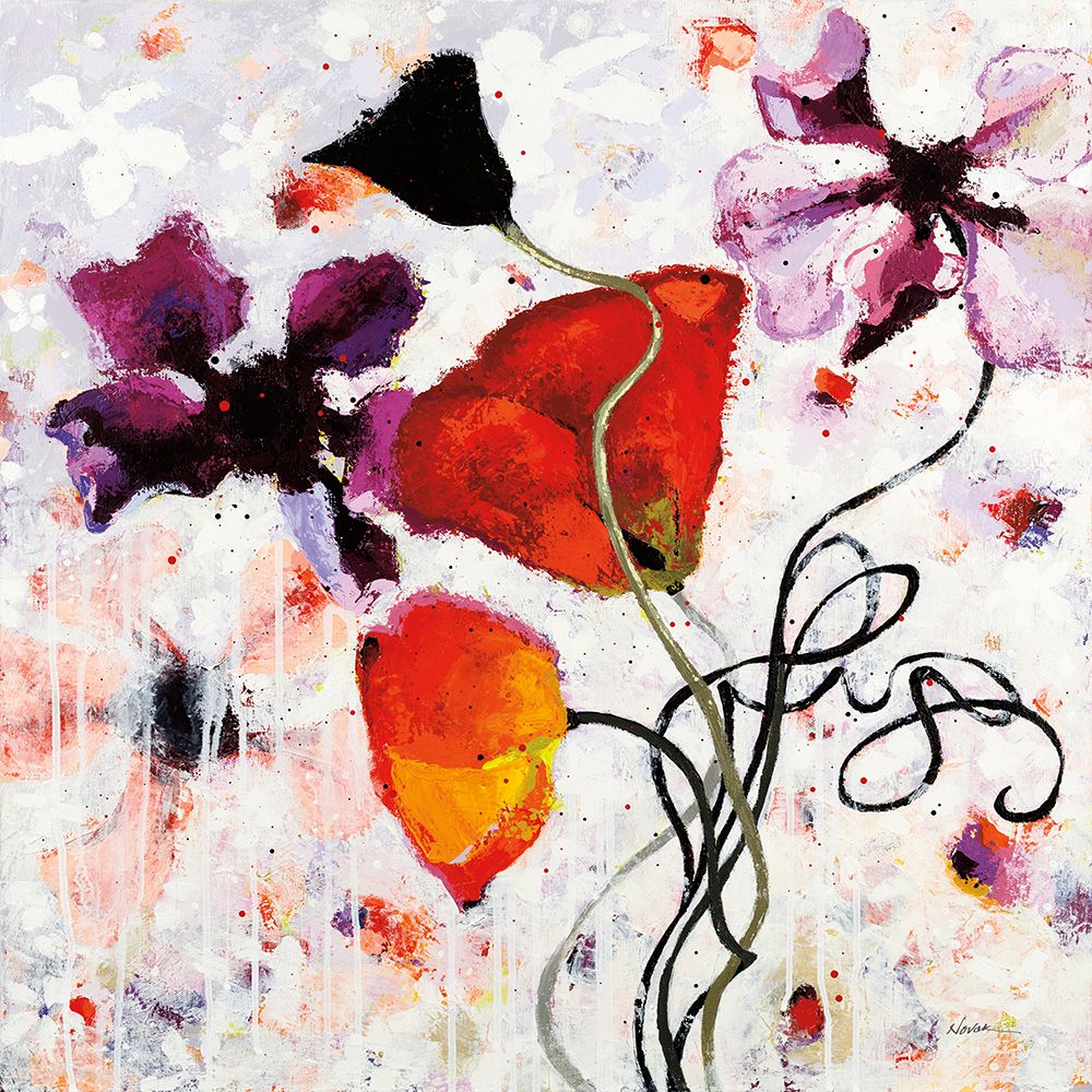 The Black Poppy art print by Shirley Novak for $57.95 CAD