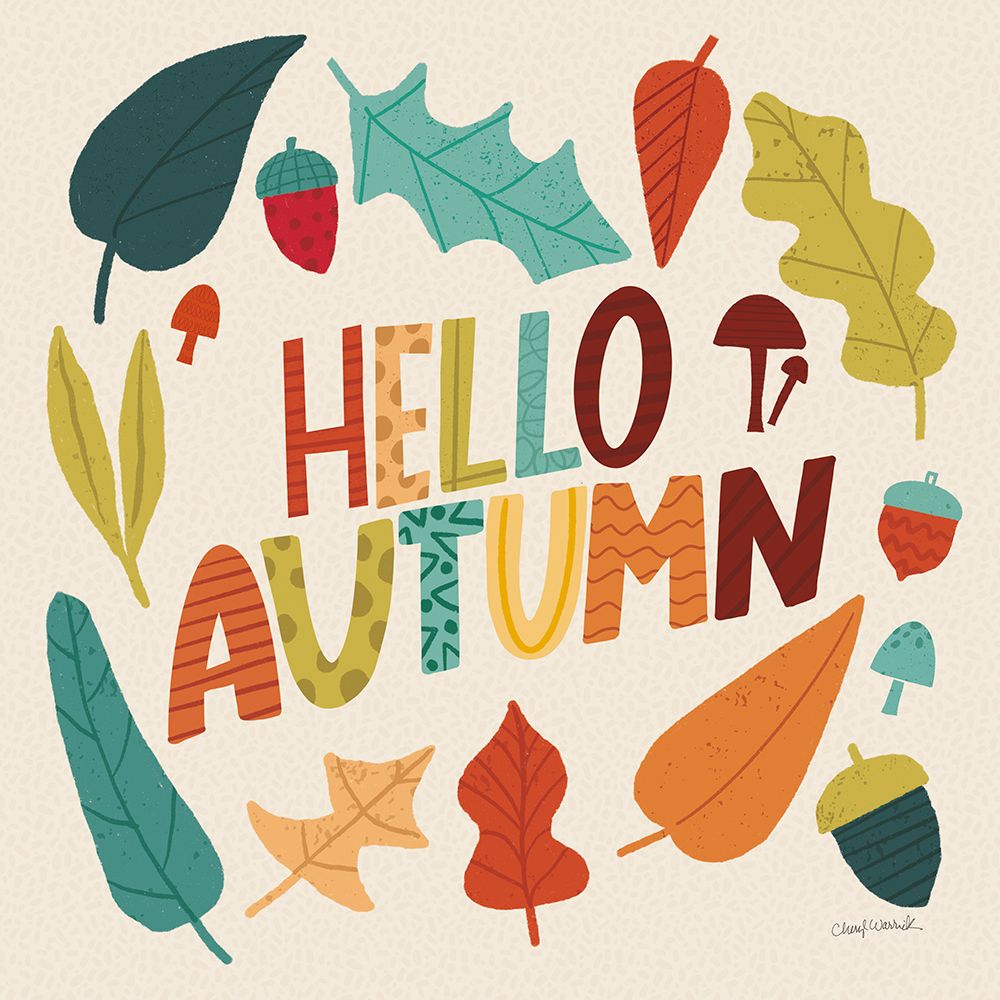Fall Fun IV art print by Cheryl Warrick for $57.95 CAD