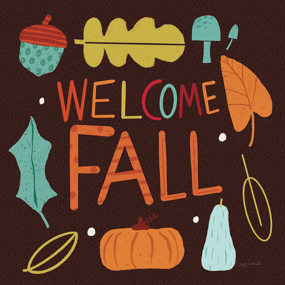 Fall Fun V art print by Cheryl Warrick for $57.95 CAD
