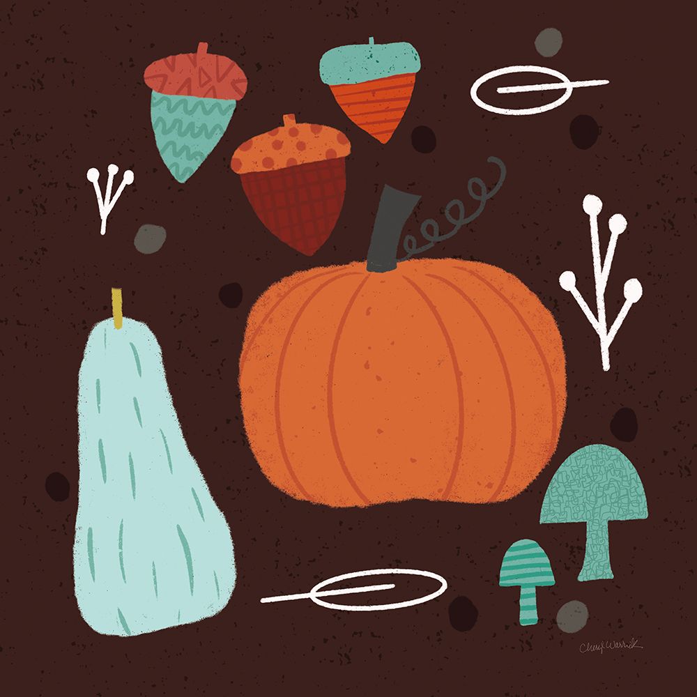 Fall Fun IX art print by Cheryl Warrick for $57.95 CAD