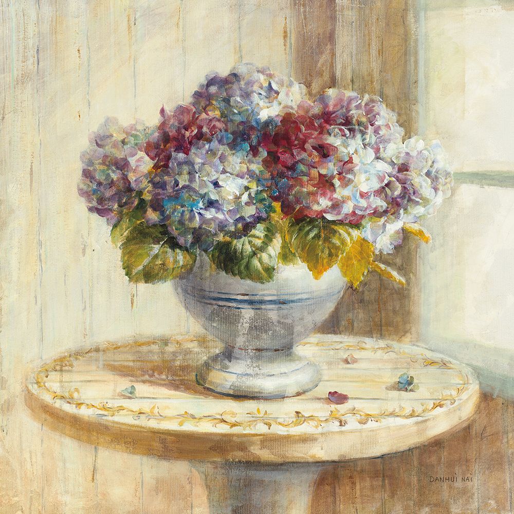 Summer Hydrangea art print by Danhui Nai for $57.95 CAD