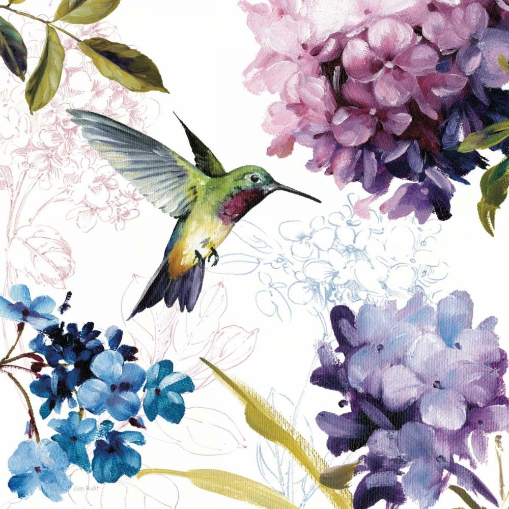 Spring Nectar Square II art print by Lisa Audit for $57.95 CAD