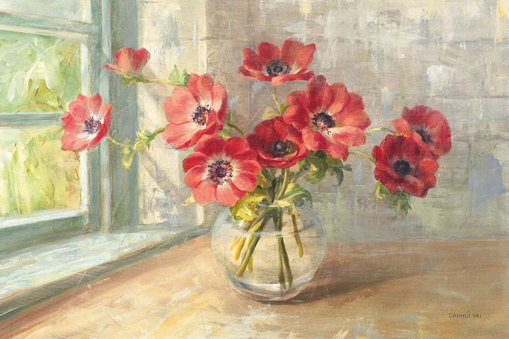 Poppies in the Sunlight art print by Danhui Nai for $57.95 CAD