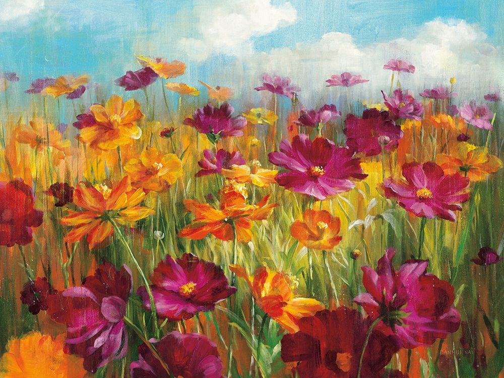 Cosmos in the Field art print by Danhui Nai for $57.95 CAD
