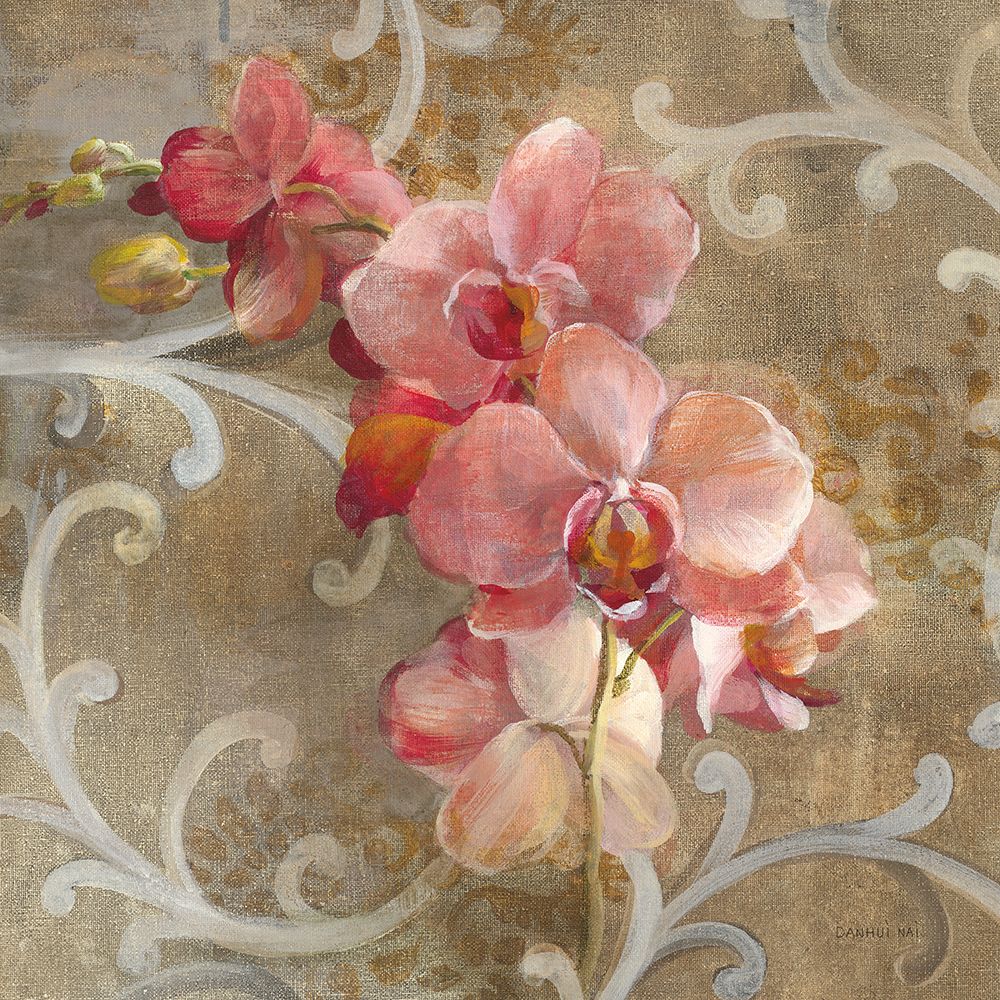 Pink Orchid art print by Danhui Nai for $57.95 CAD