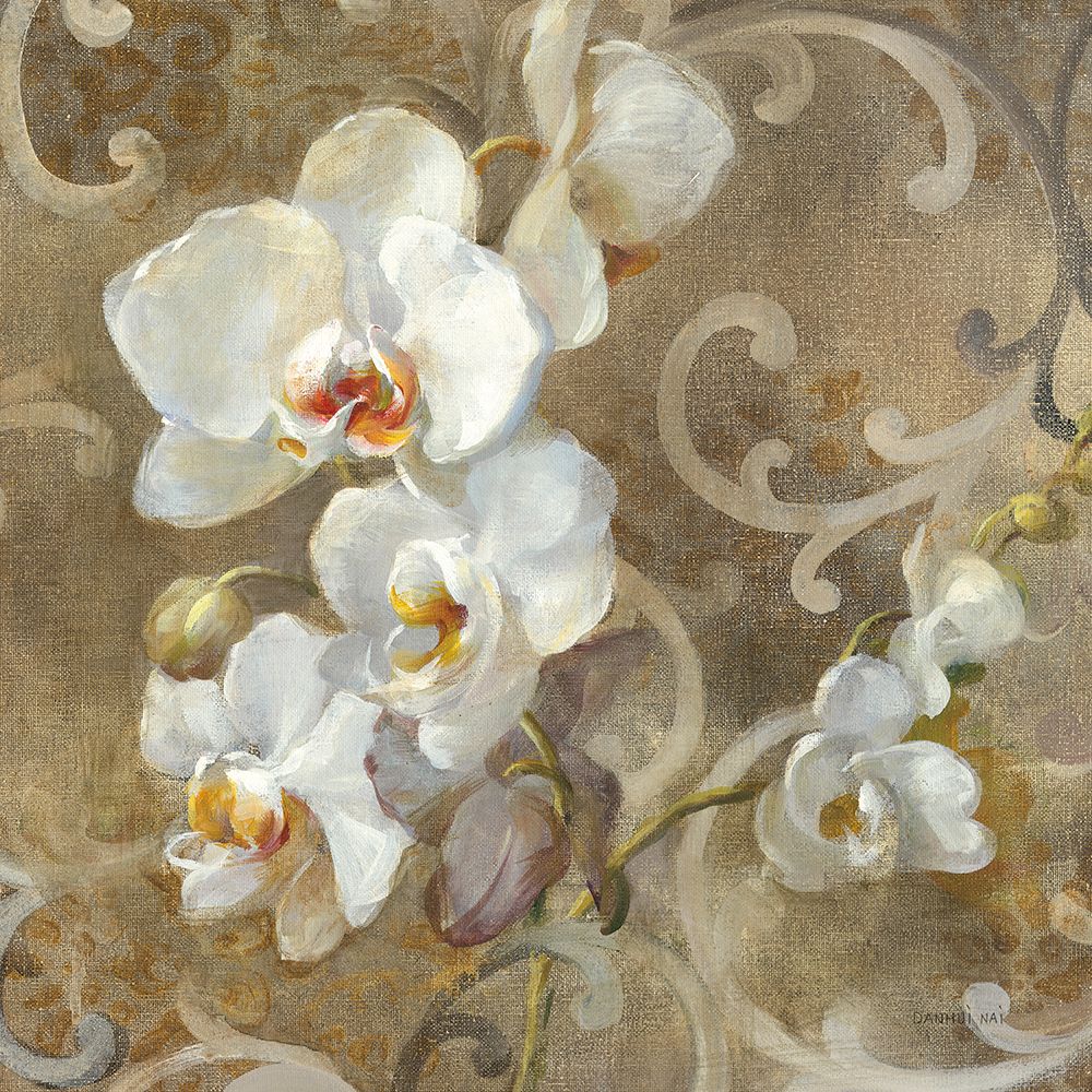 White Orchid art print by Danhui Nai for $57.95 CAD