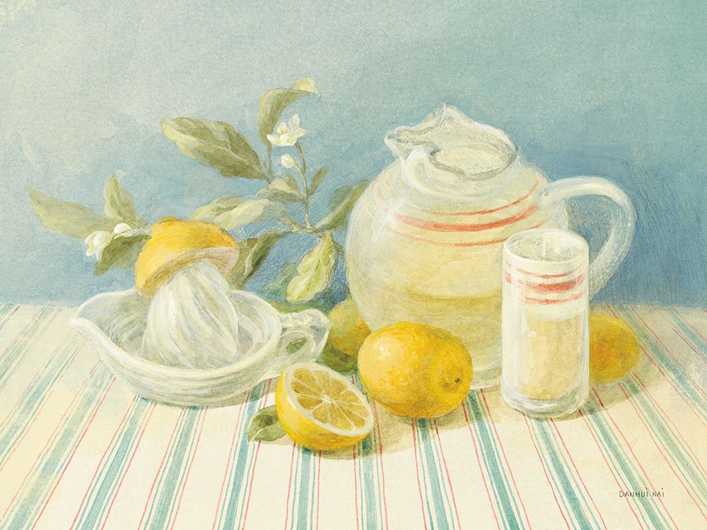 Handmade Lemonade art print by Danhui Nai for $57.95 CAD