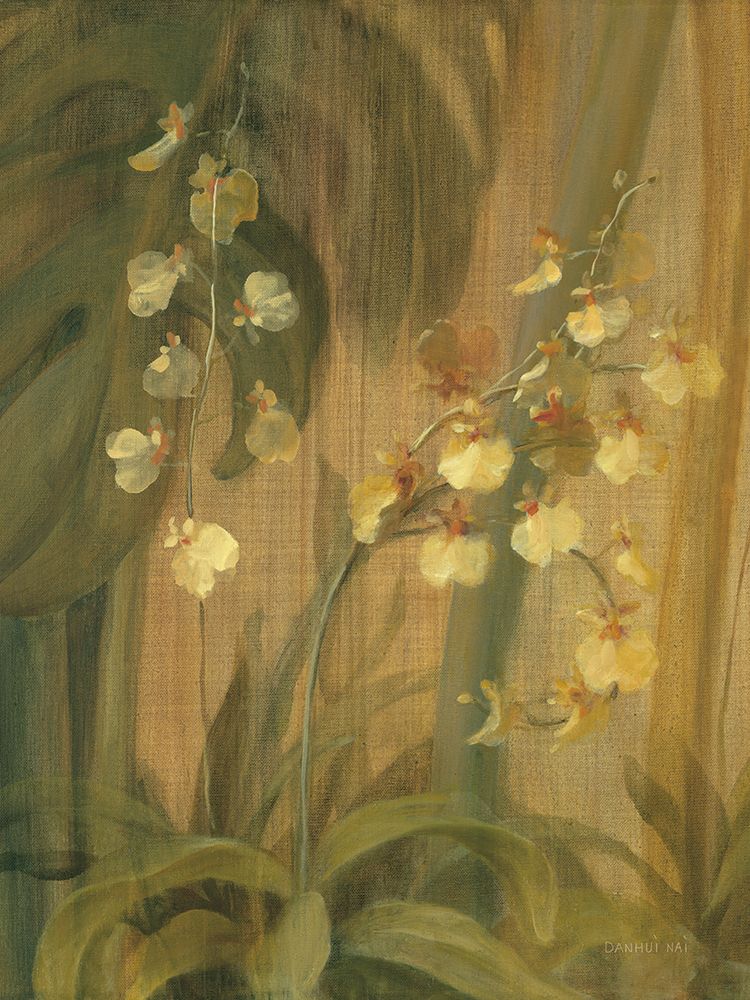 Yellow Orchid I art print by Danhui Nai for $57.95 CAD