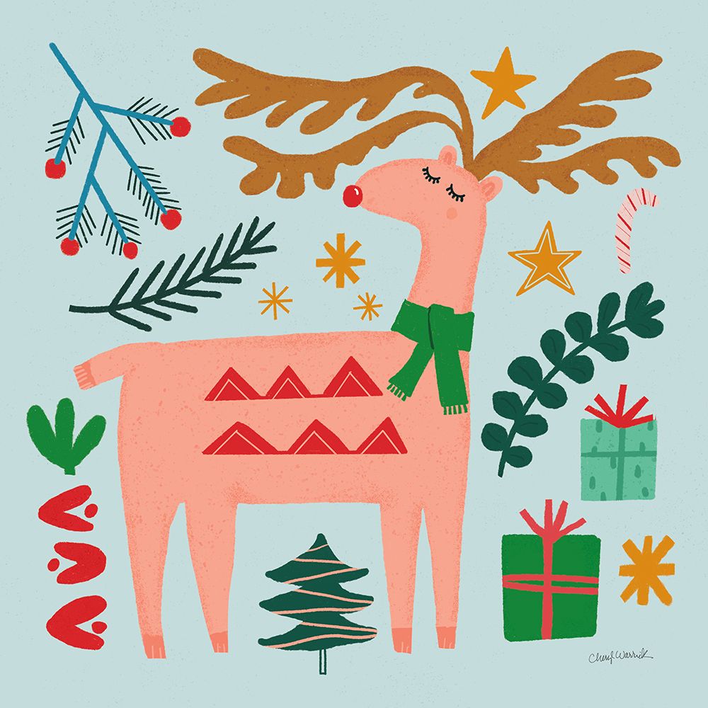 All is Bright I art print by Cheryl Warrick for $57.95 CAD