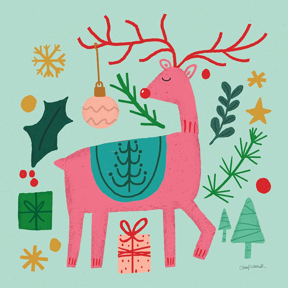 All is Bright III art print by Cheryl Warrick for $57.95 CAD