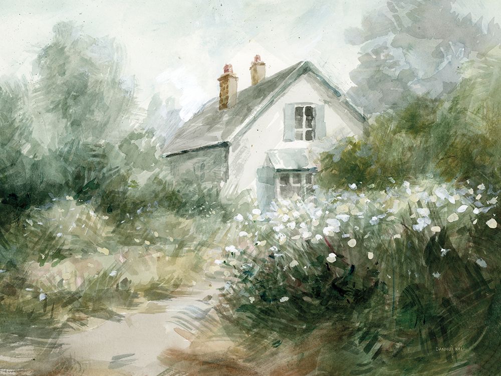 Cottage Garden II art print by Danhui Nai for $57.95 CAD