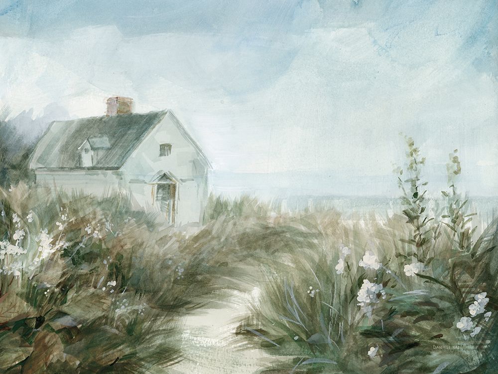 Windswept Cottage I art print by Danhui Nai for $57.95 CAD