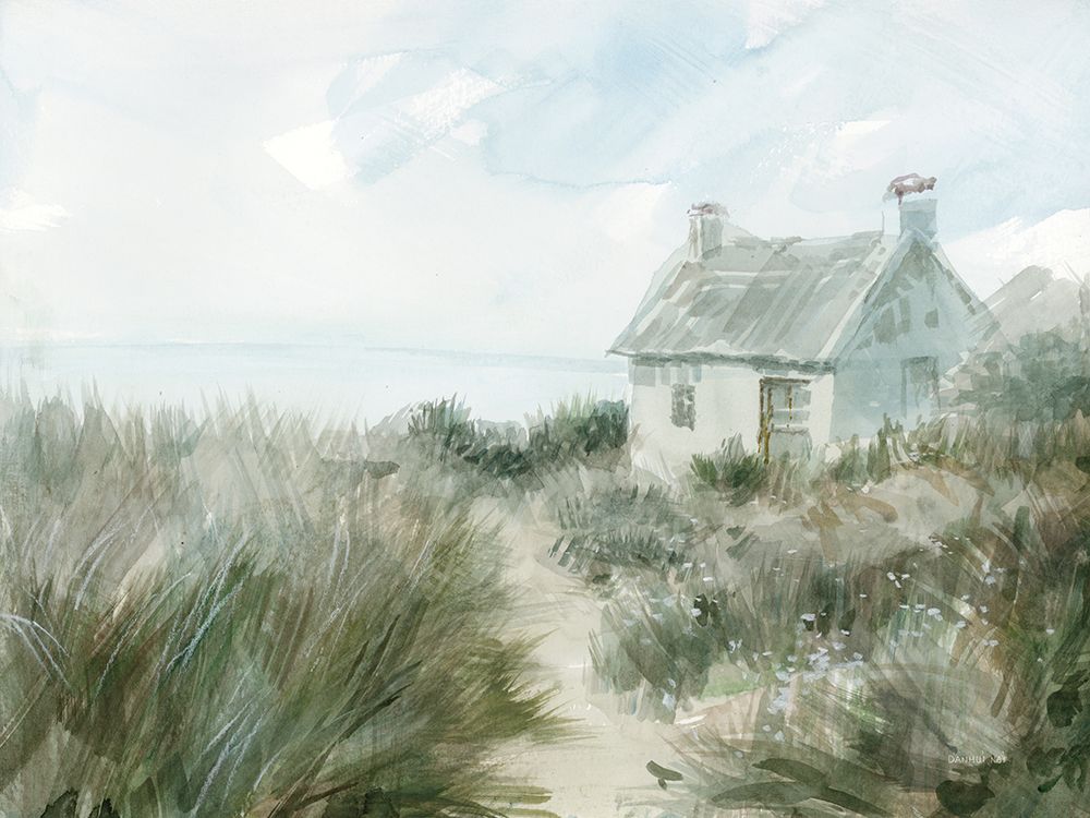 Windswept Cottage II art print by Danhui Nai for $57.95 CAD