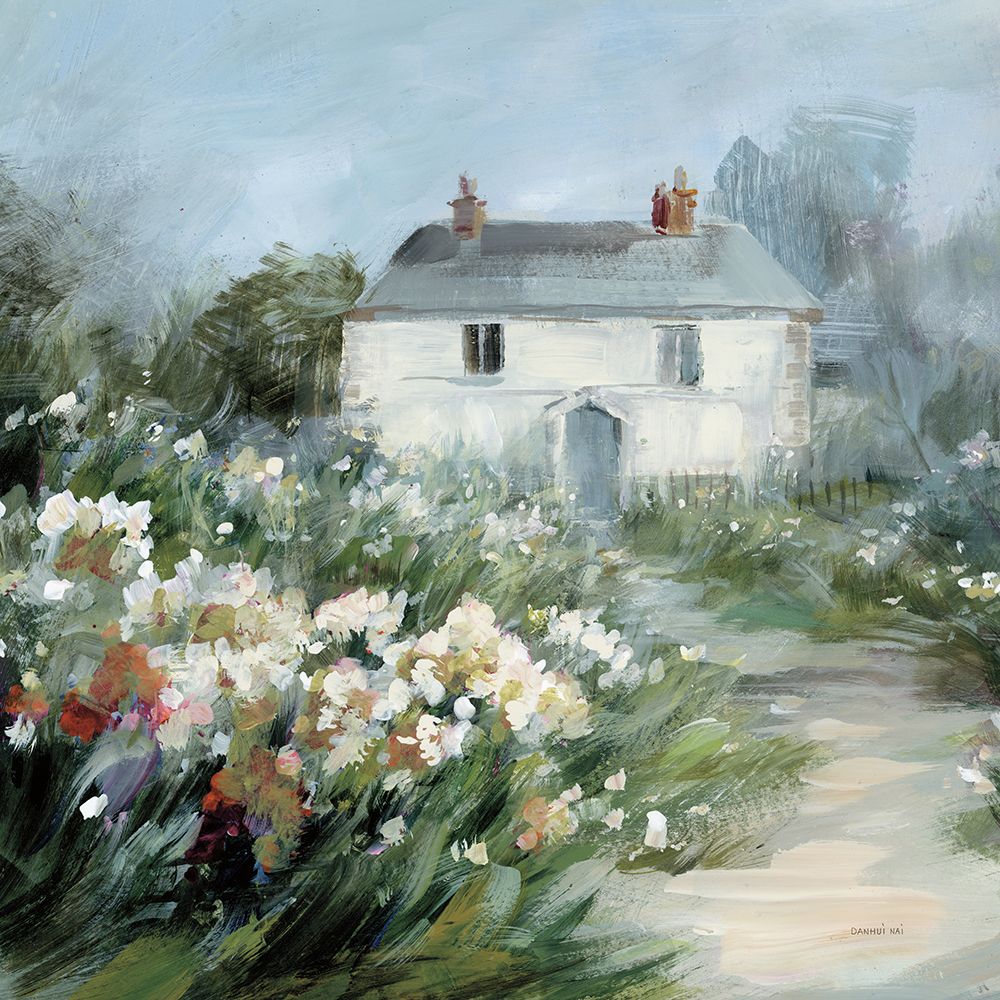 Garden View I art print by Danhui Nai for $57.95 CAD
