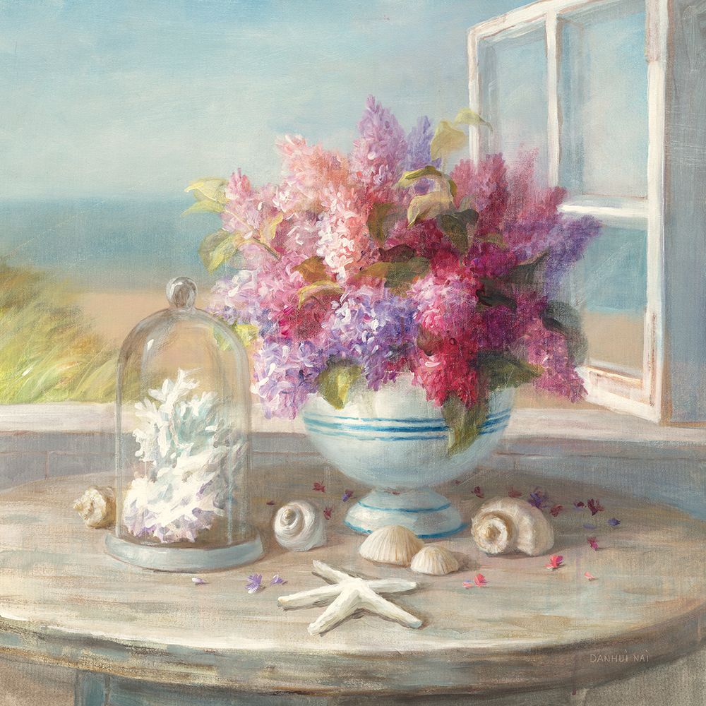 Seaside Spring Window art print by Danhui Nai for $57.95 CAD