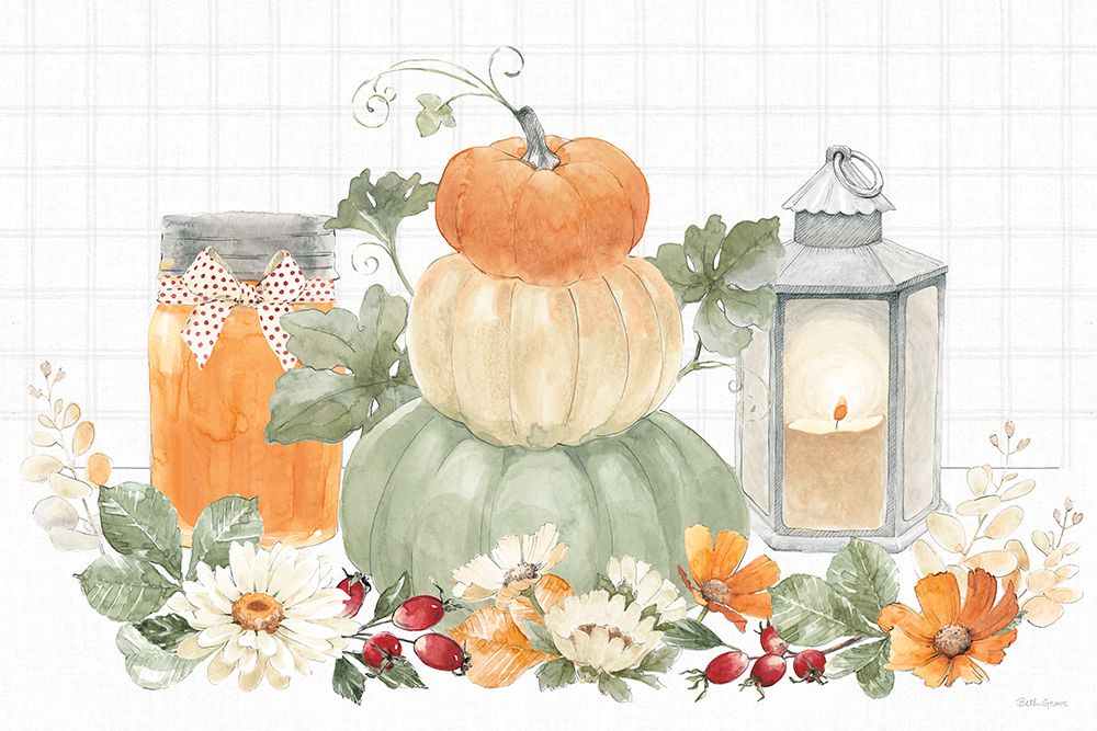 Simple Harvest I art print by Beth Grove for $57.95 CAD