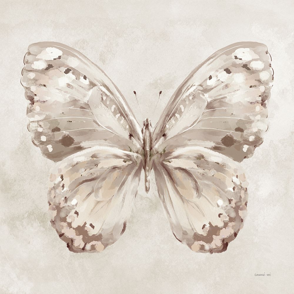 Aflutter II Neutral art print by Danhui Nai for $57.95 CAD