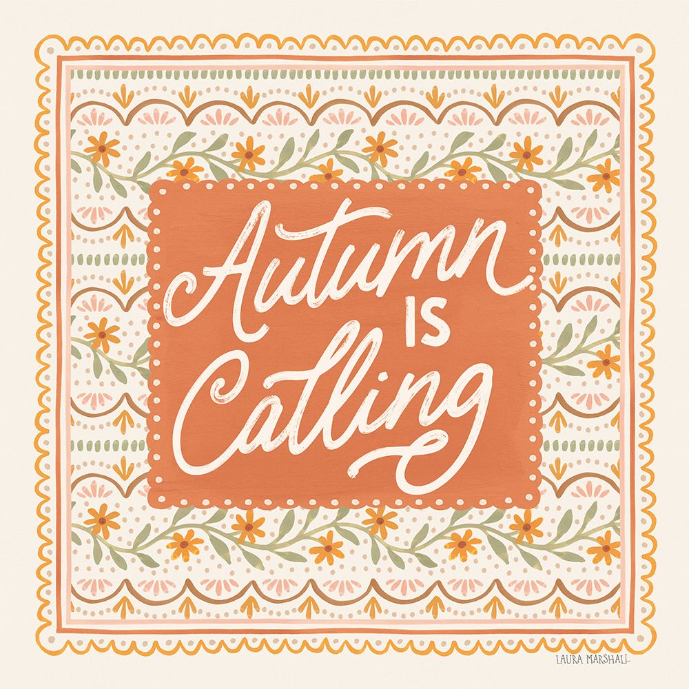 Blooming Autumn IV art print by Laura Marshall for $57.95 CAD