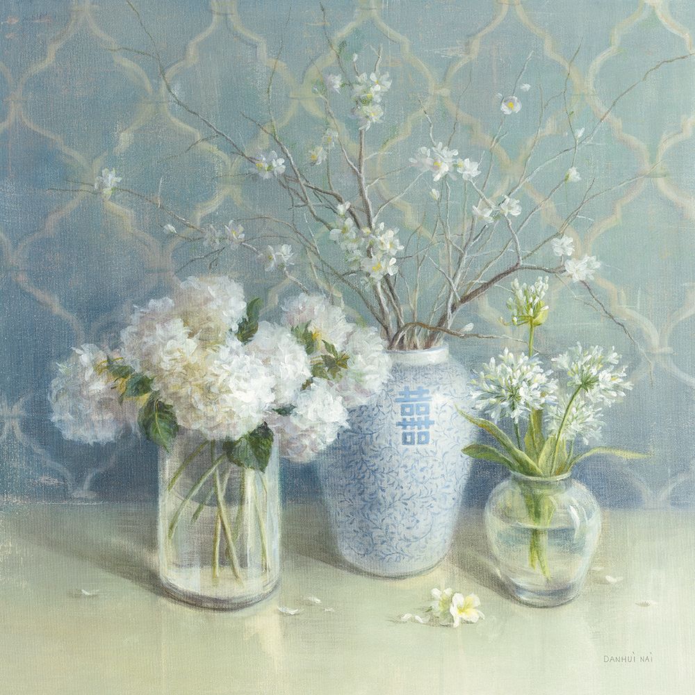 Spring Blossoms Still Life art print by Danhui Nai for $57.95 CAD