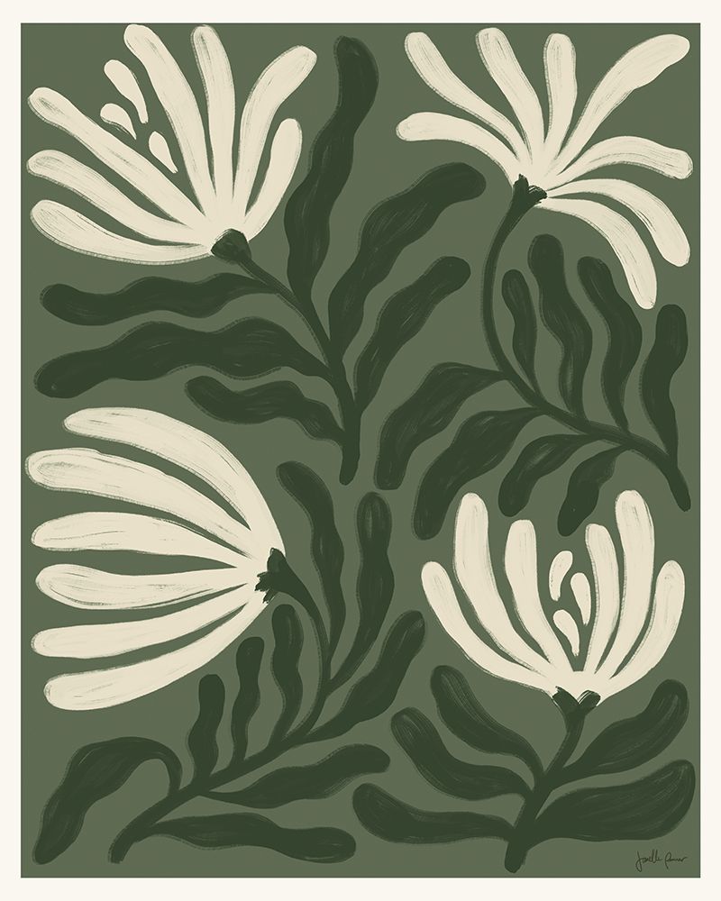 Simple Petals I art print by Janelle Penner for $57.95 CAD