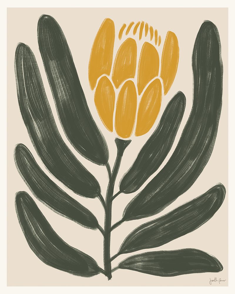 Simple Flowers I Yellow art print by Janelle Penner for $57.95 CAD
