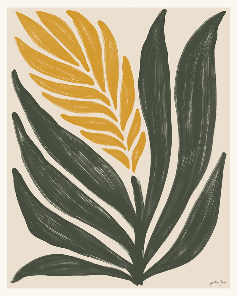 Simple Flowers II Yellow art print by Janelle Penner for $57.95 CAD