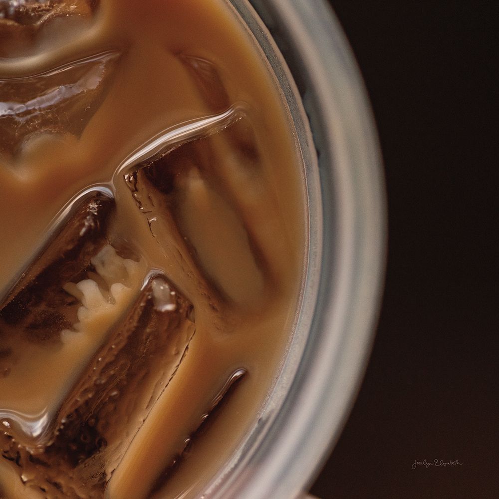Iced Coffee art print by Jocelyn Elizabeth for $57.95 CAD