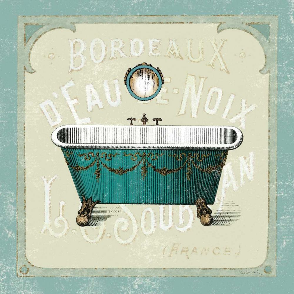 Parisian Bath IV art print by Sue Schlabach for $57.95 CAD