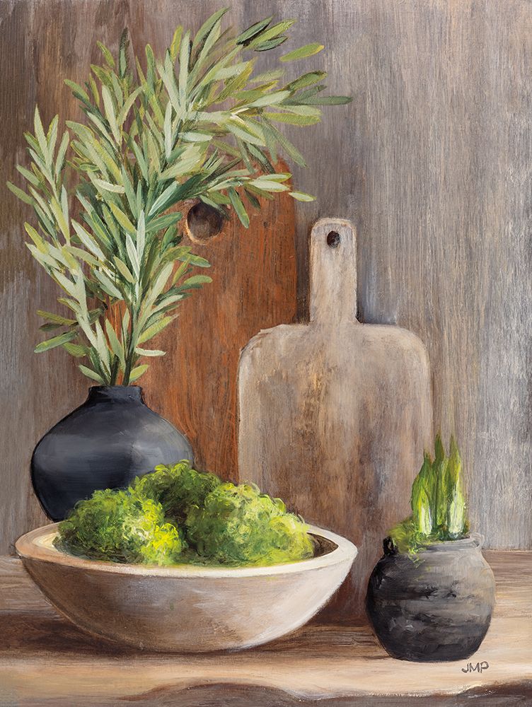 Spring Tableaux I Greenery art print by Julia Purinton for $57.95 CAD