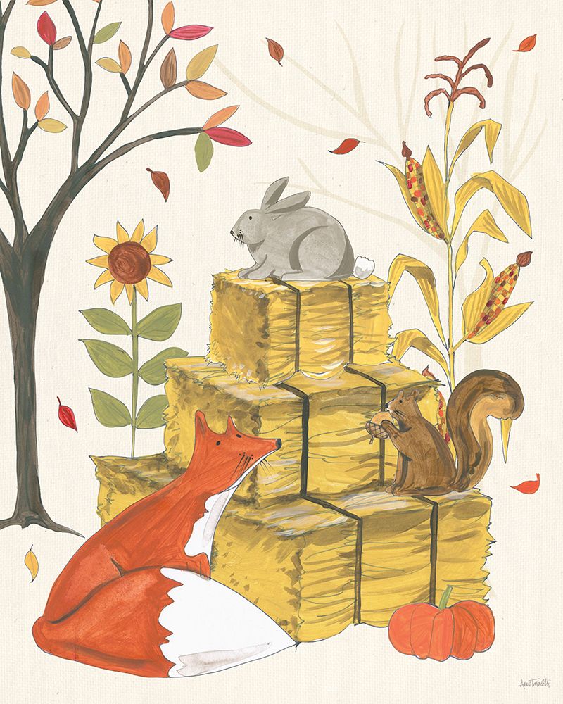 Woodland Harvest IV art print by Anne Tavoletti for $57.95 CAD