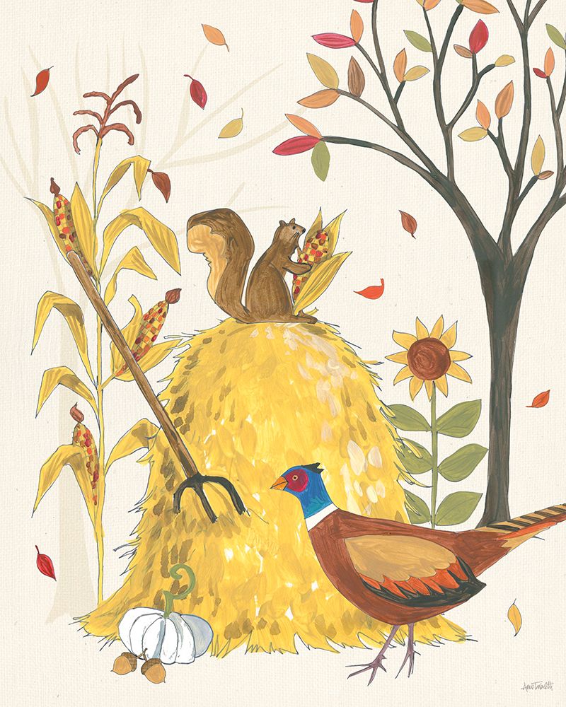 Woodland Harvest V art print by Anne Tavoletti for $57.95 CAD