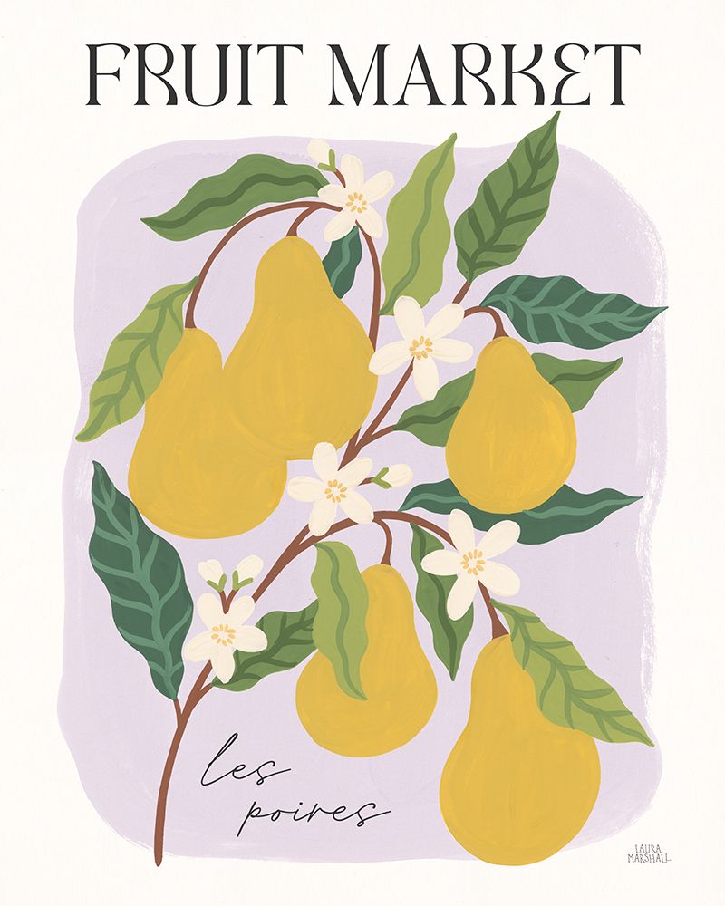 Marche aux Fruits III v2 art print by Laura Marshall for $57.95 CAD